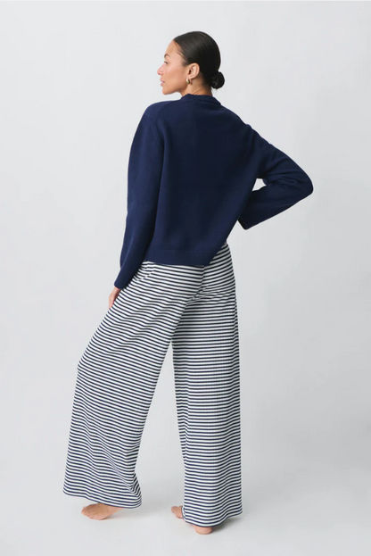 Soft Striped Trousers